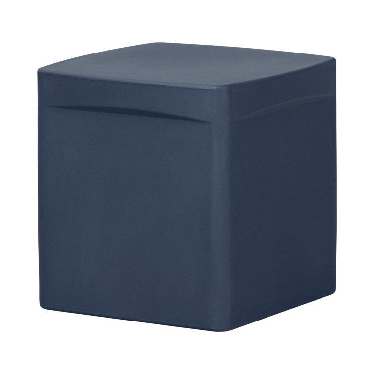 Dalya 16'' Blue Plastic Outdoor Side Table