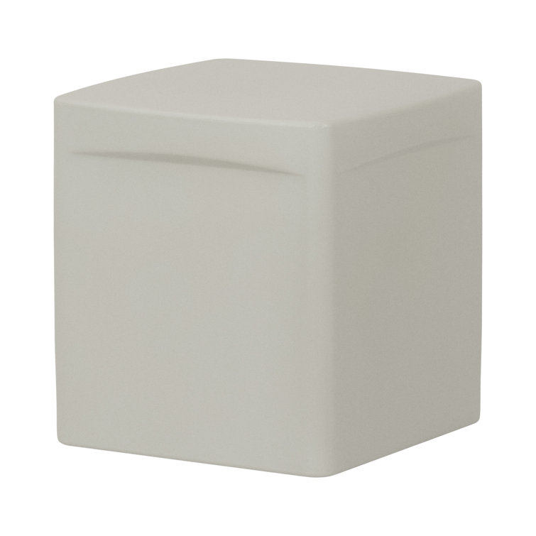 Dalya 16'' Greige Polyethylene Outdoor Side Table