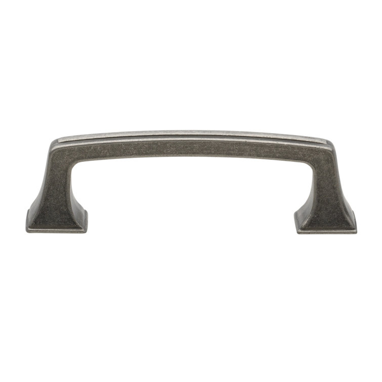 6-Inch Weathered Nickel Traditional Cabinet Bar Pull