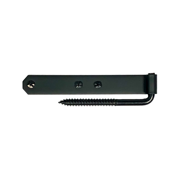 6-7/8" Black Stainless Steel Shutter Hinge Set