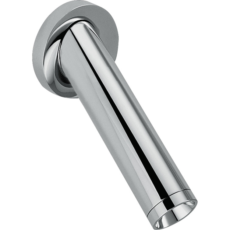 Modern Chrome Wall Mounted Tub Filler Spout