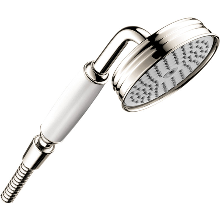 Classic Polished Nickel Handheld Shower Head with Air-Injection