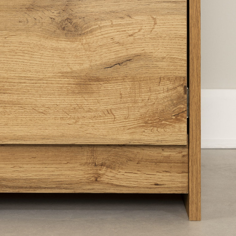 Nordik Oak Computer Desk with Drawer and Keyboard Tray