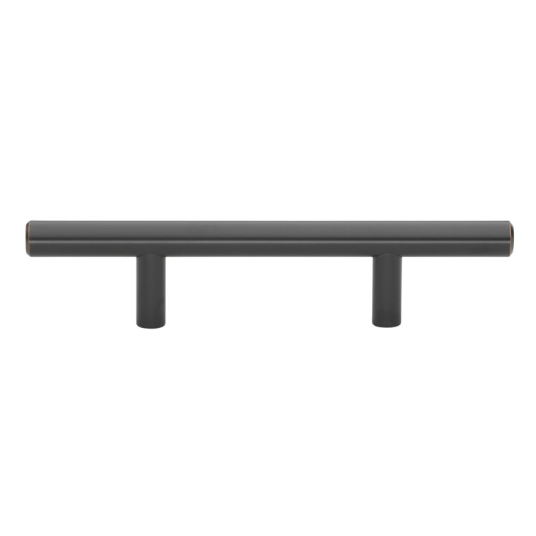 Modern Oil Rubbed Bronze Bar Pull with Mounting Hardware