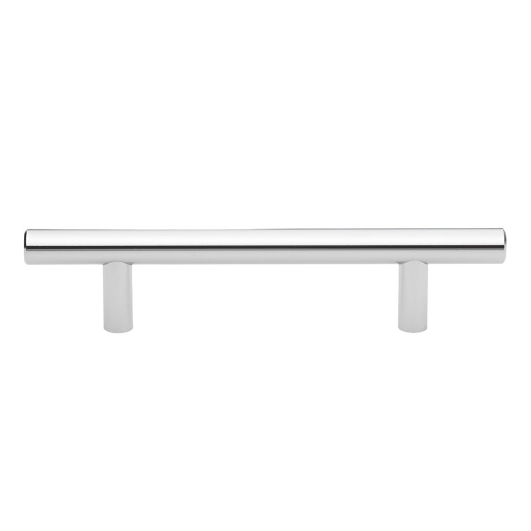 Polished Chrome 6-5/16" Modern Cabinet Bar Pulls Multipack