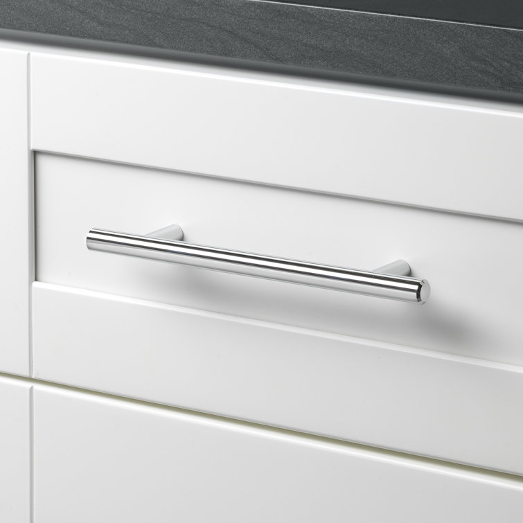 Polished Chrome 6-5/16" Modern Cabinet Bar Pulls Multipack