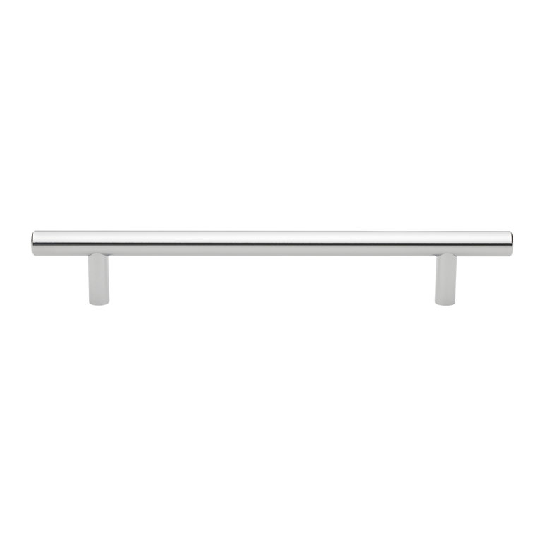 Polished Chrome 6-5/16" Modern Cabinet Bar Pulls Multipack