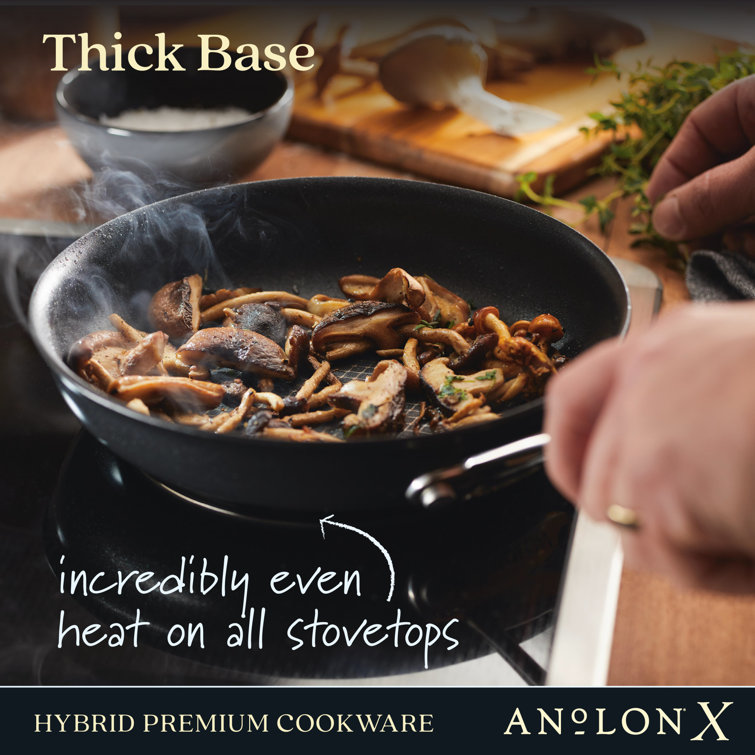 Anolon X 8.25" Black Stainless Steel Nonstick Fry Pan