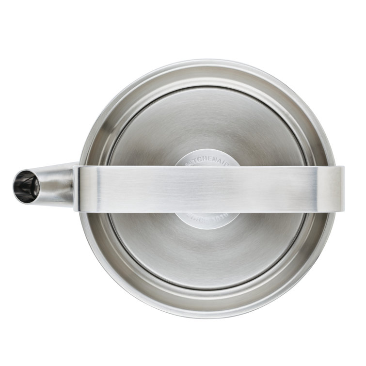 1.9 Quart Silver Stainless Steel Whistling Kettle