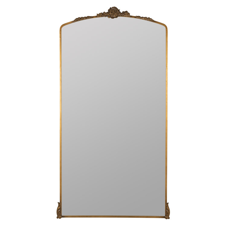 Ornate Gold Freestanding Full Length Mirror