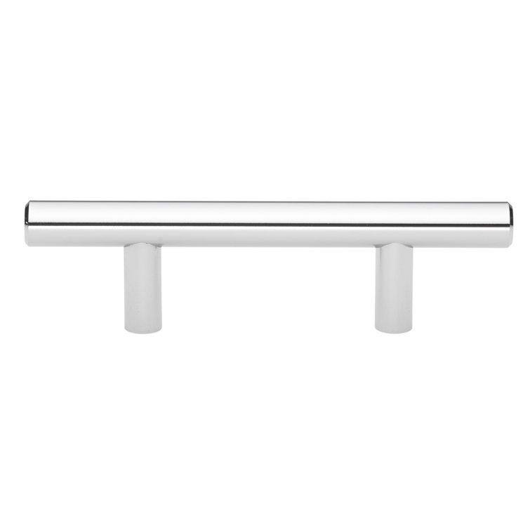 Polished Chrome 6-5/16" Modern Cabinet Bar Pulls Multipack
