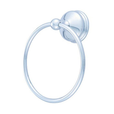 Polished Chrome Traditional Wall Mounted Towel Ring