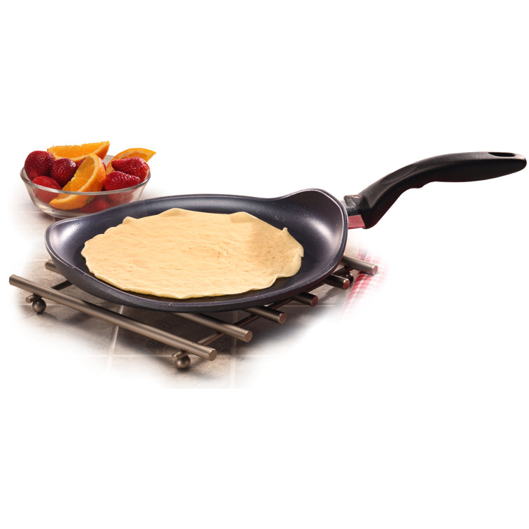 Swiss Diamond 10.25" Nonstick Aluminum Crepe Pan