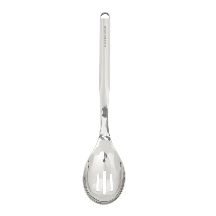 KitchenAid® KitchenAid® Premium Slotted Spoon with Hang Hook, 13.3-Inch, Stainless Steel