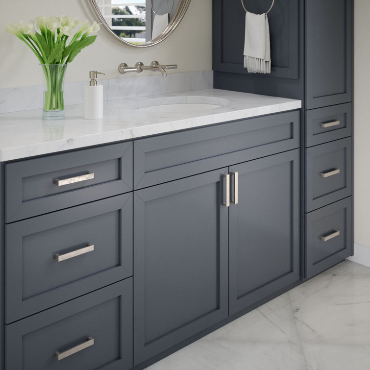 Redmond 5.25'' Brushed Nickel Bar Pull Set with Mounting Hardware