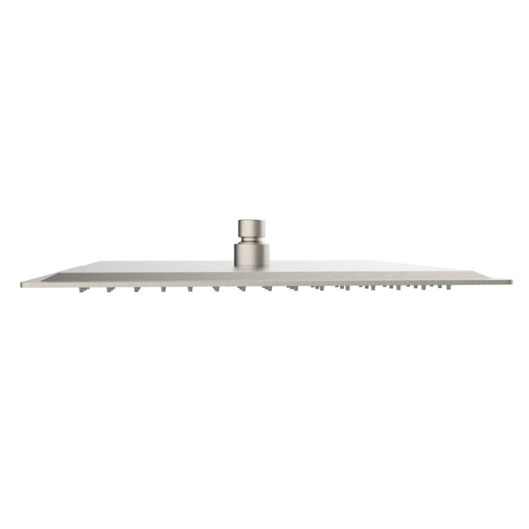 Rain Nickel Square Wall Mounted Shower Head