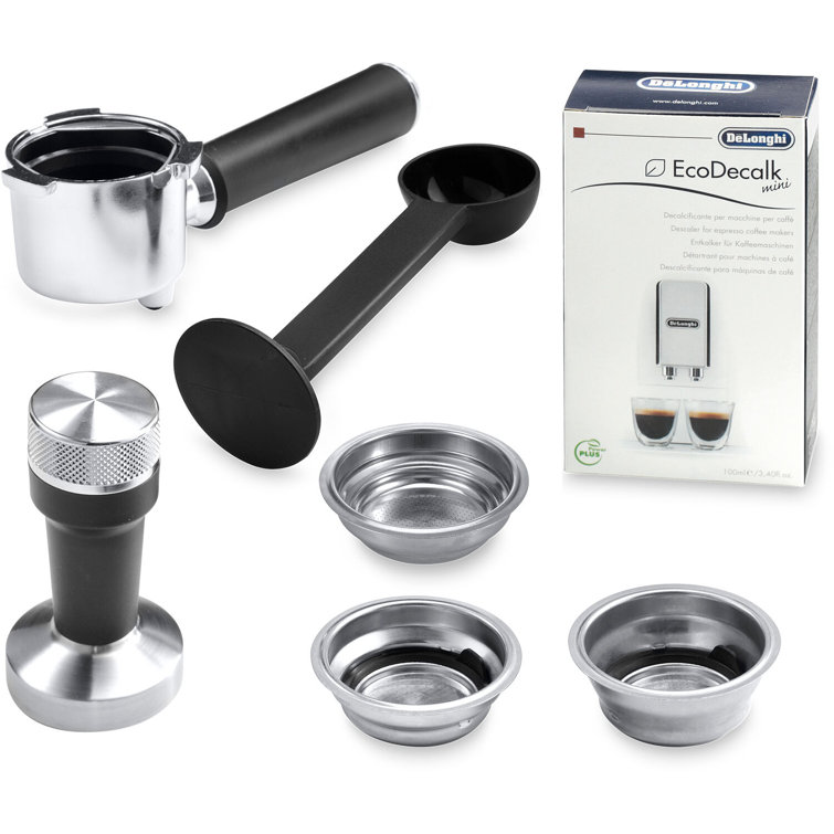 Silver Stainless Steel Automatic Espresso Machine with Steam Wand