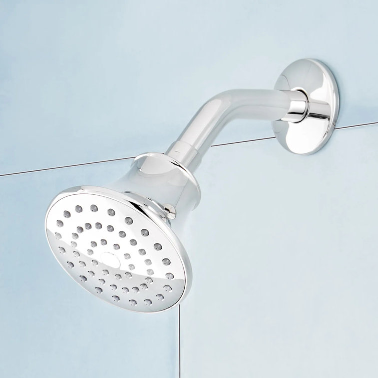 Chrome Pressure Balance Tub and Shower Set with Adjustable Head