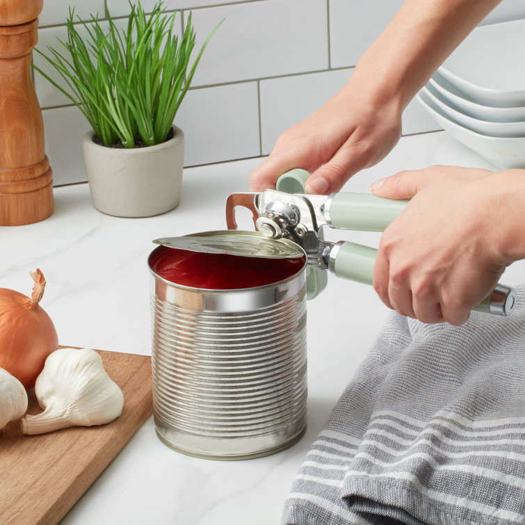 Pistachio Stainless Steel Ergonomic Can and Bottle Opener