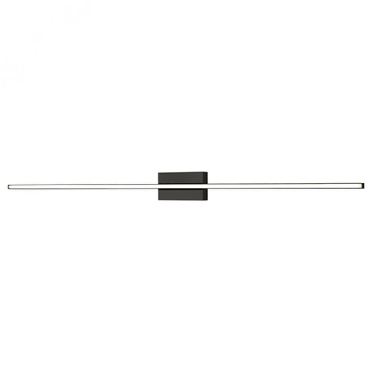 Black 24" Dimmable Energy Star LED Wall Sconce