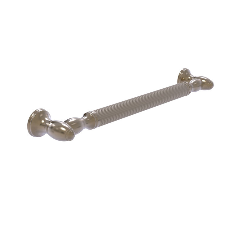 Antique Pewter 16-Inch Metal Grab Bar