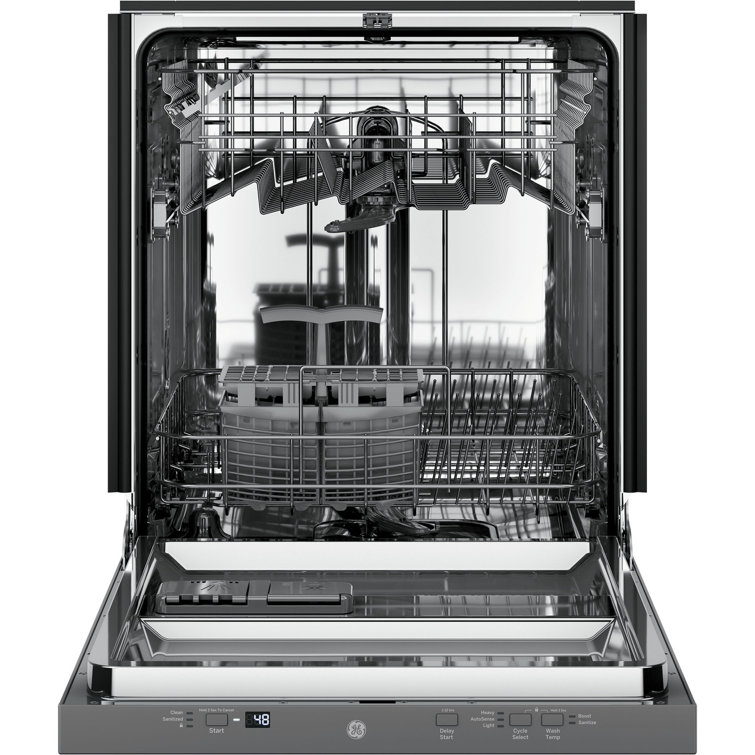 24" Custom Panel Ready Stainless Steel Built-In Dishwasher