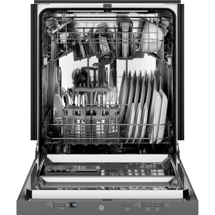 24" Custom Panel Ready Stainless Steel Built-In Dishwasher