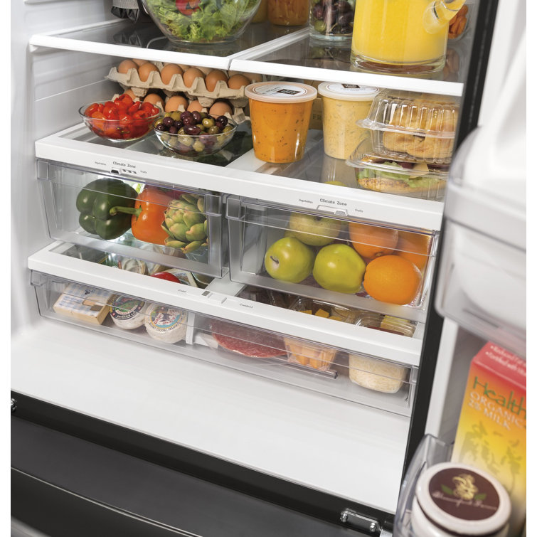 Stainless Steel 33" Smart French Door Refrigerator with Ice Maker