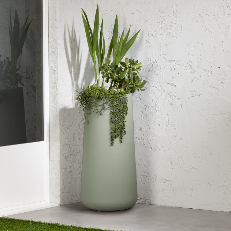 Sage Green Large Outdoor/Indoor Scandinavian Pot Planter