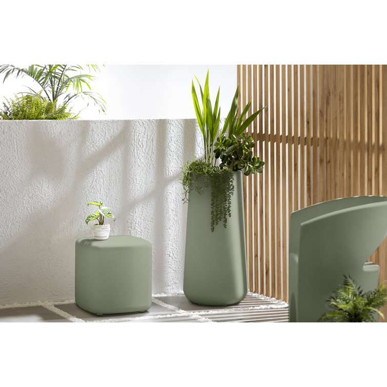 Sage Green Large Outdoor/Indoor Scandinavian Pot Planter