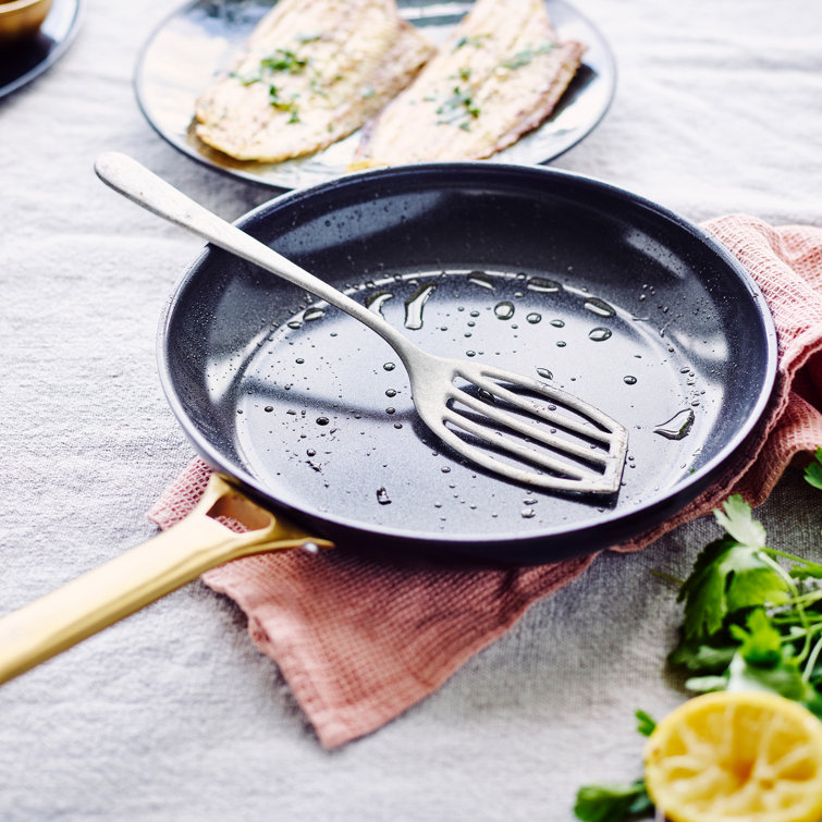 Black Aluminum Nonstick Ceramic Coating 2-Piece Fry Pan Set