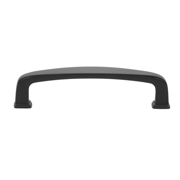 Matte Black Zinc Alloy Cabinet Bar Pulls with Mounting Hardware