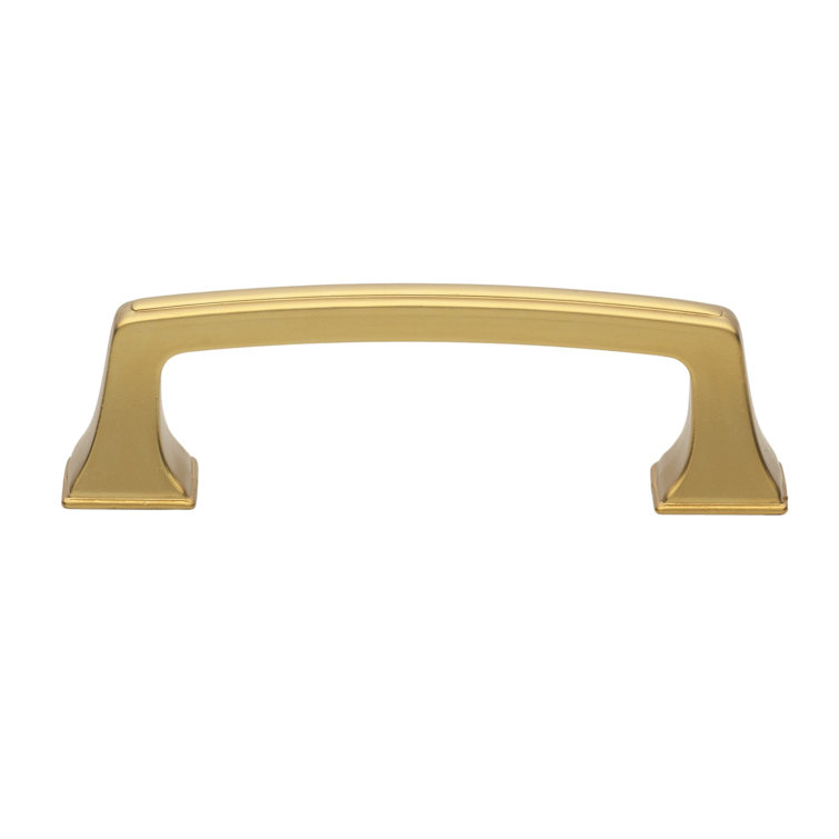 Matte Black Brass Traditional Bar Cabinet Pull with Mounting Hardware