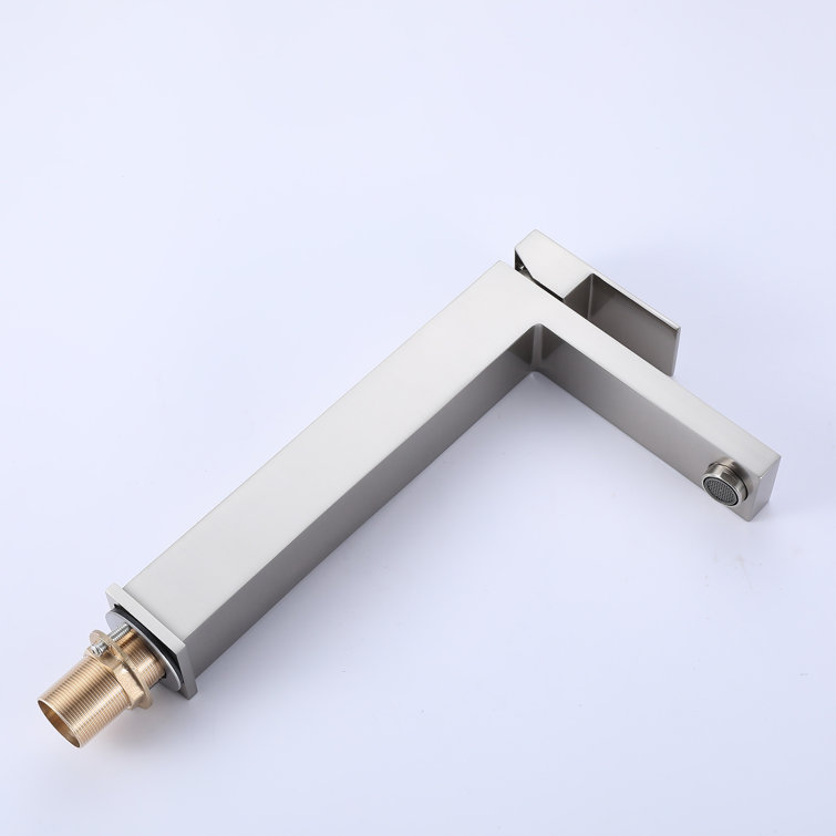 Brushed Nickel Single Handle Vessel Sink Bathroom Faucet