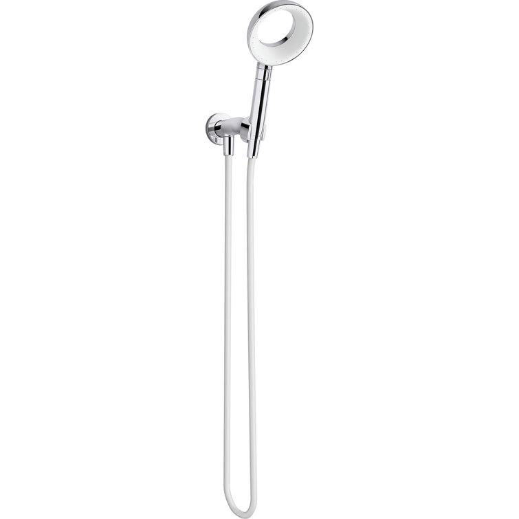 Polished Chrome Wall Mounted Single Function Handshower Kit