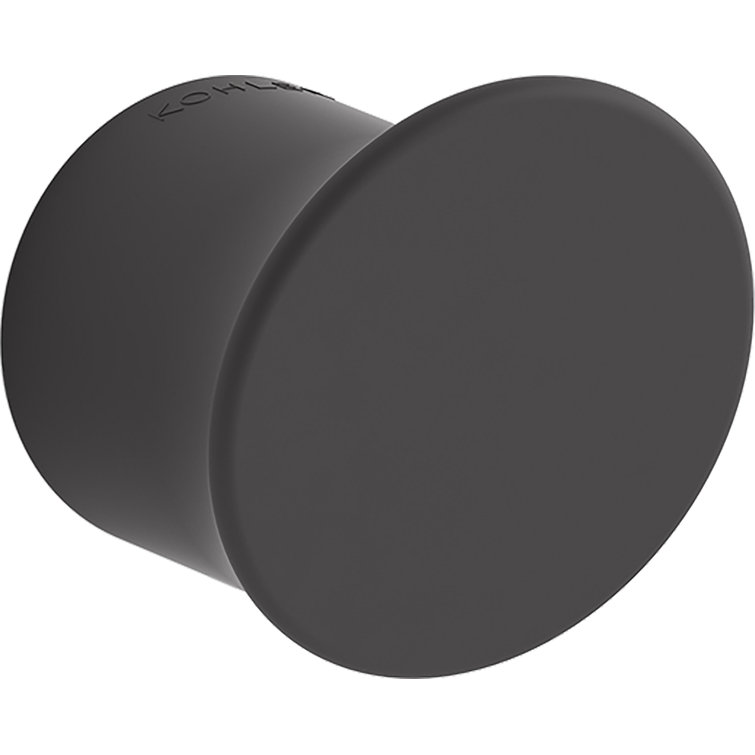 Matte Black Modern Wall Hook for Robes and Towels