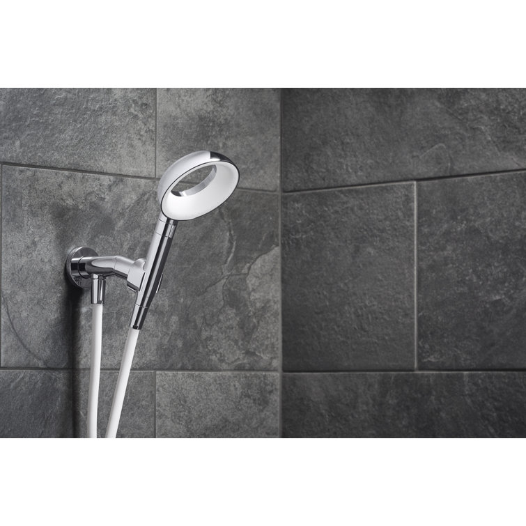Polished Chrome Wall Mounted Single Function Handshower Kit