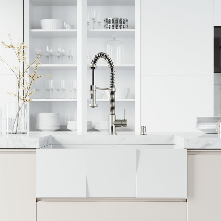 Stainless Steel Touchless Pull-Down Kitchen Faucet with Spray