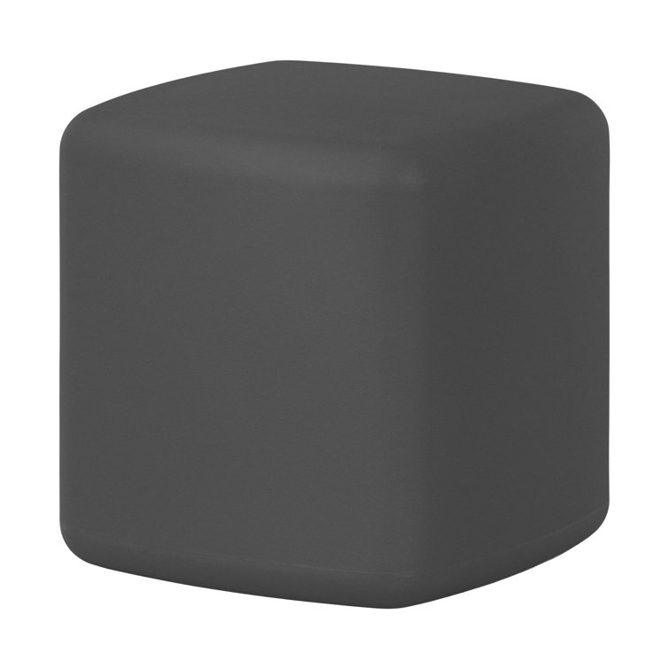 Dalya 16'' Dark Gray Polyethylene Outdoor Side Table