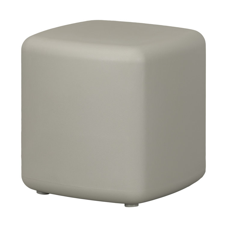 Dalya 16'' Greige Polyethylene Outdoor Side Table