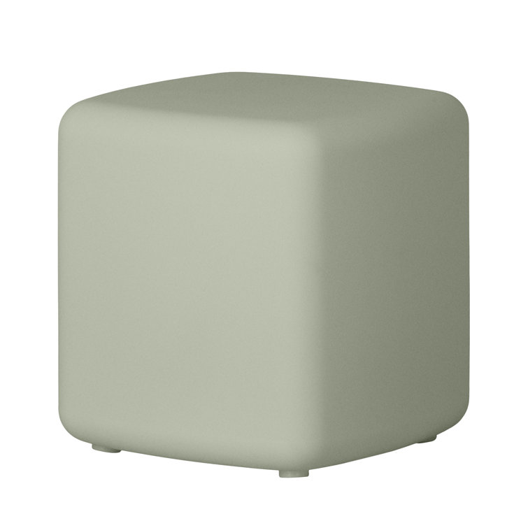Dalya 16'' Sage Green Plastic Outdoor Side Table
