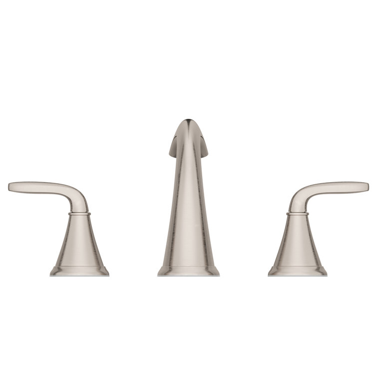 Pasadena Brushed Nickel 2-Handle Low-Arc Bathroom Faucet