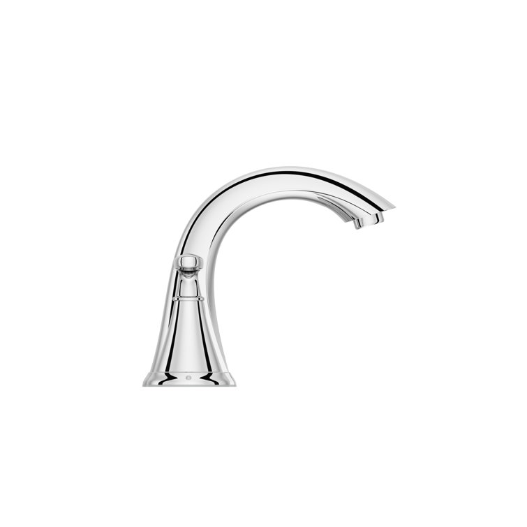 Polished Chrome 8-Inch Widespread Double Handle Bathroom Faucet