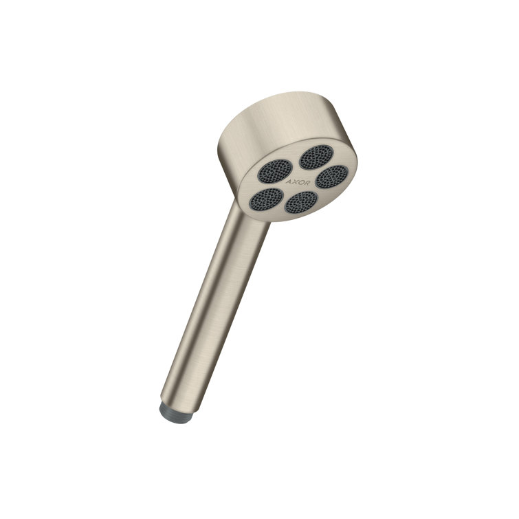 Brushed Nickel Modern Handheld Shower Head with Multi-Jet