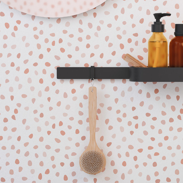 Slim Matte Black Modern Wall Mount Towel Hooks