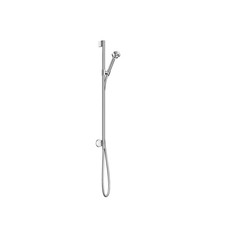 Chrome Adjustable Wall Mounted Rain Shower Set