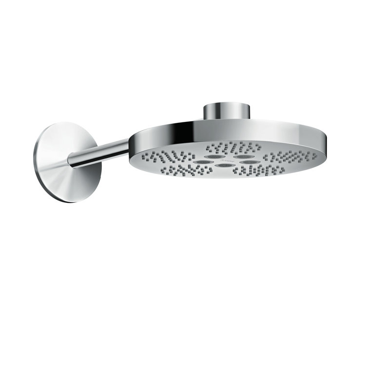 Chrome Modern Wall Mounted Rain Shower Head