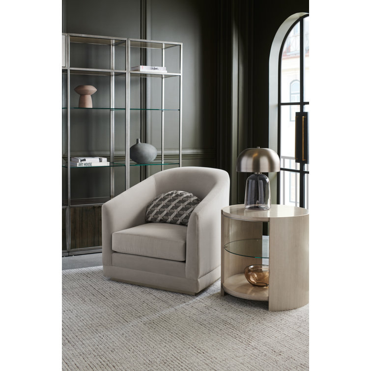 Sepia Thunder Wood and Glass Display Bookcase