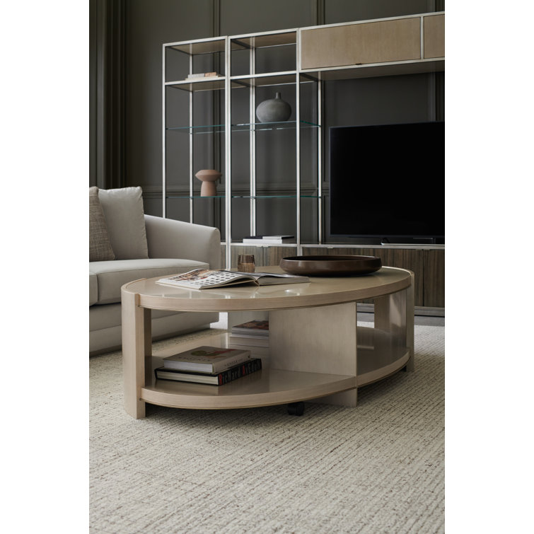 Sepia Thunder Wood and Glass Display Bookcase