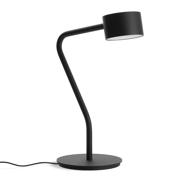 Black Adjustable Metal Touch Table Lamp